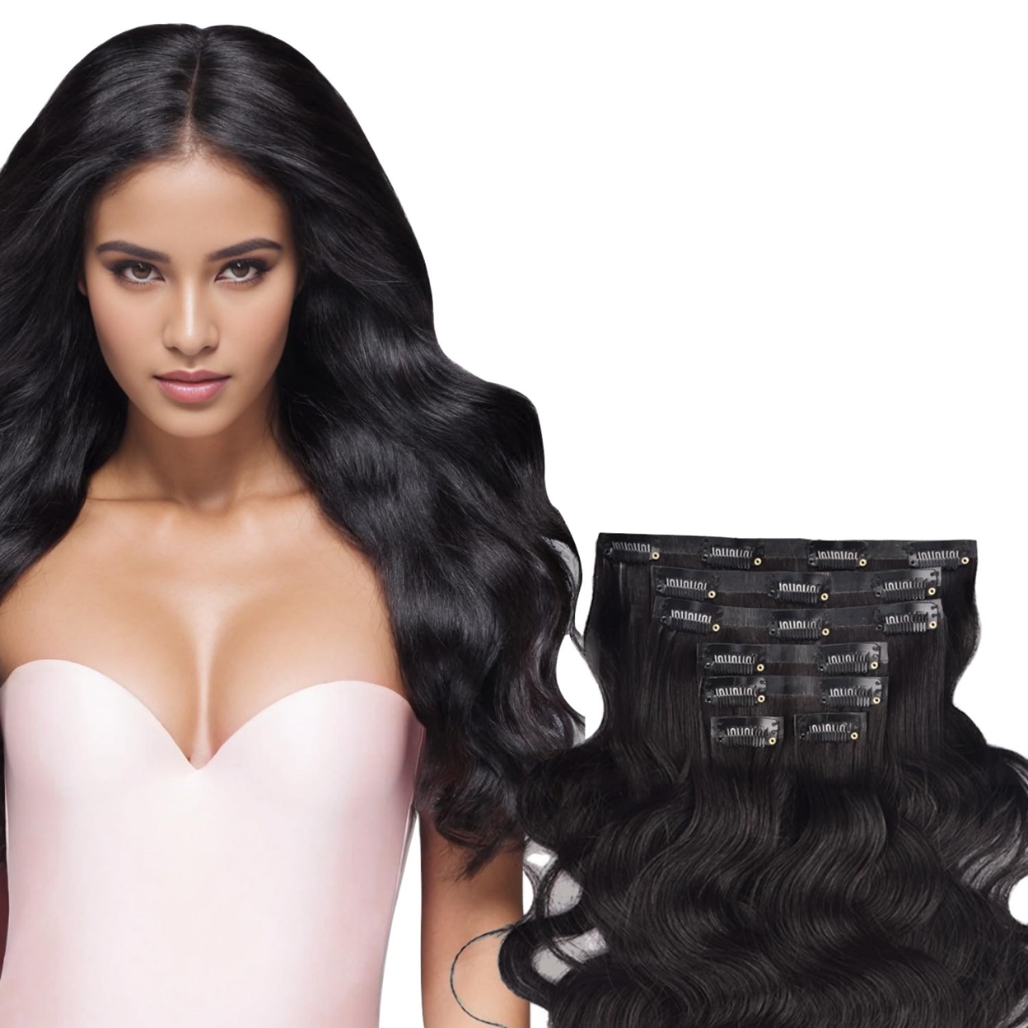 seamless clip ins / pu clip ins