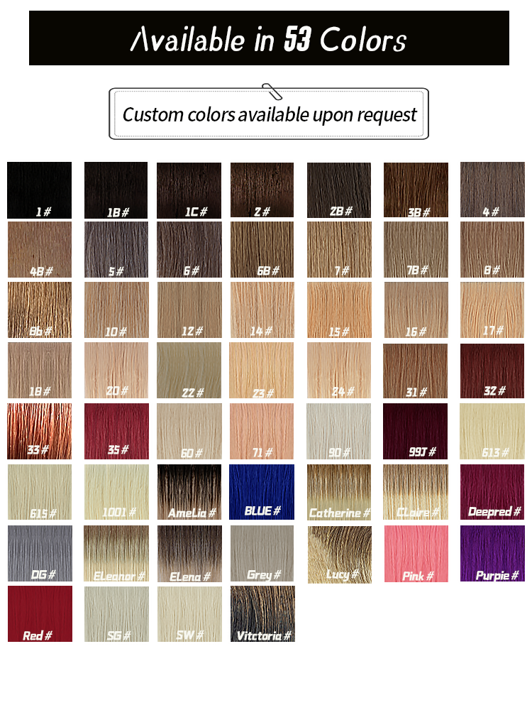 U Tip / Nail Tip Hair Extensions genius weft